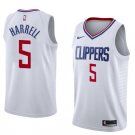 Men/Youth's los angeles clippers #5 swingman montrezl harrell white jersey