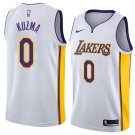 Men/Youth's los angeles lakers #0 swingman kyle kuzma white jersey
