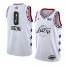 Men/Youth's Los Angeles Lakers #0 White Kyle Kuzma 2019 All-Star Game Swingman Jersey