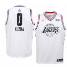 Men/Youth's Los Angeles Lakers #0 White Kyle Kuzma 2019 All-Star Game Swingman Jersey