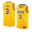 Men/Youth's los angeles lakers #3 josh hart swingman icon edition jersey Gold