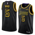 Men/Youth's los angeles lakers #5 josh hart city edition swingman black jersey