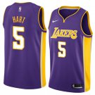 Men/Youth's los angeles lakers #5 josh hart statement jersey swingman purple