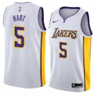 Men/Youth's los angeles lakers #5 josh hart white jersey swingman