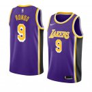 Men/Youth's los angeles lakers #9 rajon rondo swingman statement edition jersey purple