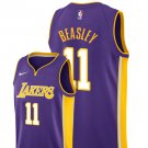 Men/Youth's los angeles lakers #11 michael beasley statement jersey swingman purple