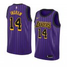 Men/Youth's los angeles lakers #14 brandon ingram swingman purple city edition jersey