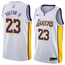 Men/Youth's los angeles lakers #23 swingman gary payton ii white jersey