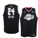 Men/Youth's Los Angeles Lakers #24 Kobe Bryant 2019 All-Star Game Swingman Jersey Black