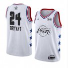 Men/Youth's Los Angeles Lakers #24 Kobe Bryant 2019 All-Star Game Swingman Jersey White