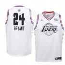 Men/Youth's Los Angeles Lakers #24 White Kobe Bryant 2019 All-Star Game Swingman Jersey