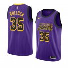 Men/Youth's los angeles lakers #35 reggie bullock city edition jersey purple