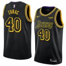 Men/Youth's los angeles lakers #40 ivica zubac city edition jersey swingman black