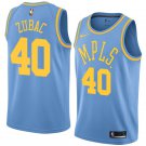 Men/Youth's los angeles lakers #40 ivica zubac hardwood classics swingman jersey blue