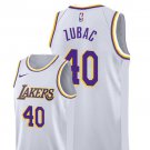 Men/Youth's los angeles lakers #40 ivica zubac swingman white jersey