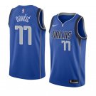 Men/Youth's luka doncic #77 dallas mavericks icon edition jersey blue