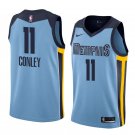 Men/Youth's memphis grizzlies #11 mike conley statement jersey swingman blue
