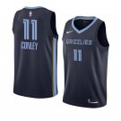 Men/Youth's memphis grizzlies #11 mike conley swingman icon edition jersey navy