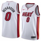 Men/Youth's miami heat #0 swingman josh richardson white jersey
