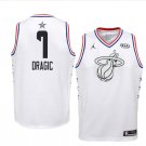 Men/Youth's Miami Heat #7 White Goran Dragic 2019 All-Star Gamn Jersey