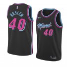 Men/Youth's miami heat #40 udonis haslem city edition jersey swingman black