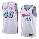 Men/Youth's miami heat #40 udonis haslem jersey city edition swingman white