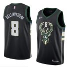 Men/Youth's milwaukee bucks #8 swingman black matthew dellavedova statement jersey