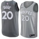 Men/Youth's minnesota timberwolves #20 josh okogie city edition swingman gray jersey