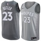 Men/Youth's minnesota timberwolves #23 jimmy butler city edition swingman gray jersey