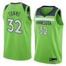 Men/Youth's minnesota timberwolves #32 karl-anthony towns statement jersey swingman green