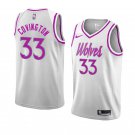 Men/Youth's minnesota timberwolves #33 robert covington earned edition jersey gray