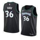Men/Youth's minnesota timberwolves #36 dario saric classic edition jersey black