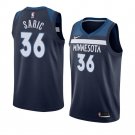 Men/Youth's minnesota timberwolves #36 dario saric icon edition jersey navy