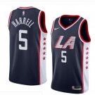 Men/Youth's los angeles clippers #5 montrezl harrell swingman city edition jersey navy