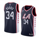 Men/Youth's  los angeles clippers #34 tobias harris swingman city edition jersey navy