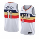 Men/Youth's new orleans pelicans #11 jrue holiday earned edition jersey white