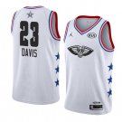 Men/Youth's New Orleans Pelicans #23 Anthony Davis 2019 All-Star  Swingman Jersey White
