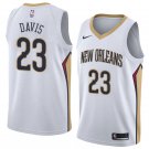 Men/Youth's new orleans pelicans #23 anthony davis white jersey swingman