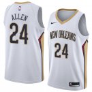 Men/Youth's new orleans pelicans #24 swingman tony allen white jersey