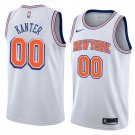 Men/Youth's new york knicks #00 enes kanter statement jersey swingman white