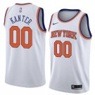Men/Youth's new york knicks #00 enes kanter white jersey swingman