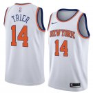 Men/Youth's new york knicks #14 allonzo trier white jersey swingman