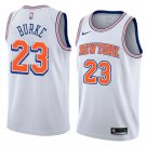 Men/Youth's new york knicks #23 trey burke statement jersey swingman white