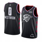 Men/Youth's Oklahoma City Thunder #0 Russell Westbrook 2019 All-Star Swingman Jersey Black