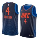 Men/Youth's oklahoma city thunder #4 nick collison statement swingman jersey navy