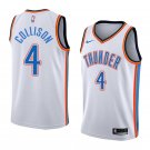 Men/Youth's oklahoma city thunder #4 swingman nick collison white jersey