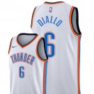 Men/Youth's oklahoma city thunder #6 hamidou diallo white jersey swingman
