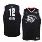 Men/Youth'sOklahoma City Thunder #12 Black Steven Adams 2019 All-Star Swingman Jersey