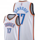 Men/Youth's oklahoma city thunder #17 swingman dennis schroder white jersey