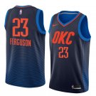 Men/Youth's oklahoma city thunder #23 terrance ferguson statement swingman jersey navy